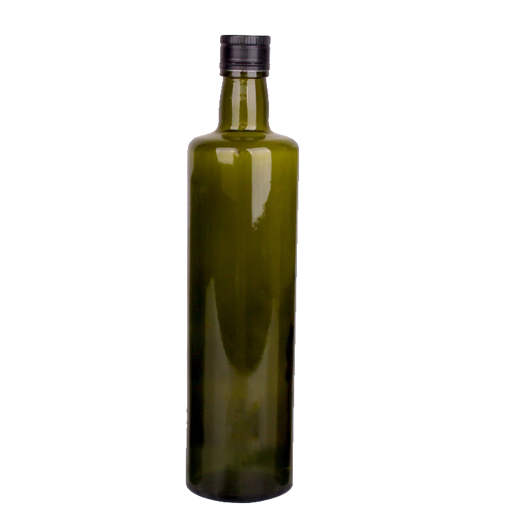 In Stocked 100ml 250ml 375ml 500ml 750ml 1000 ml Dark Green Brown Round Square Marasca Olive Oil Glass Bottles