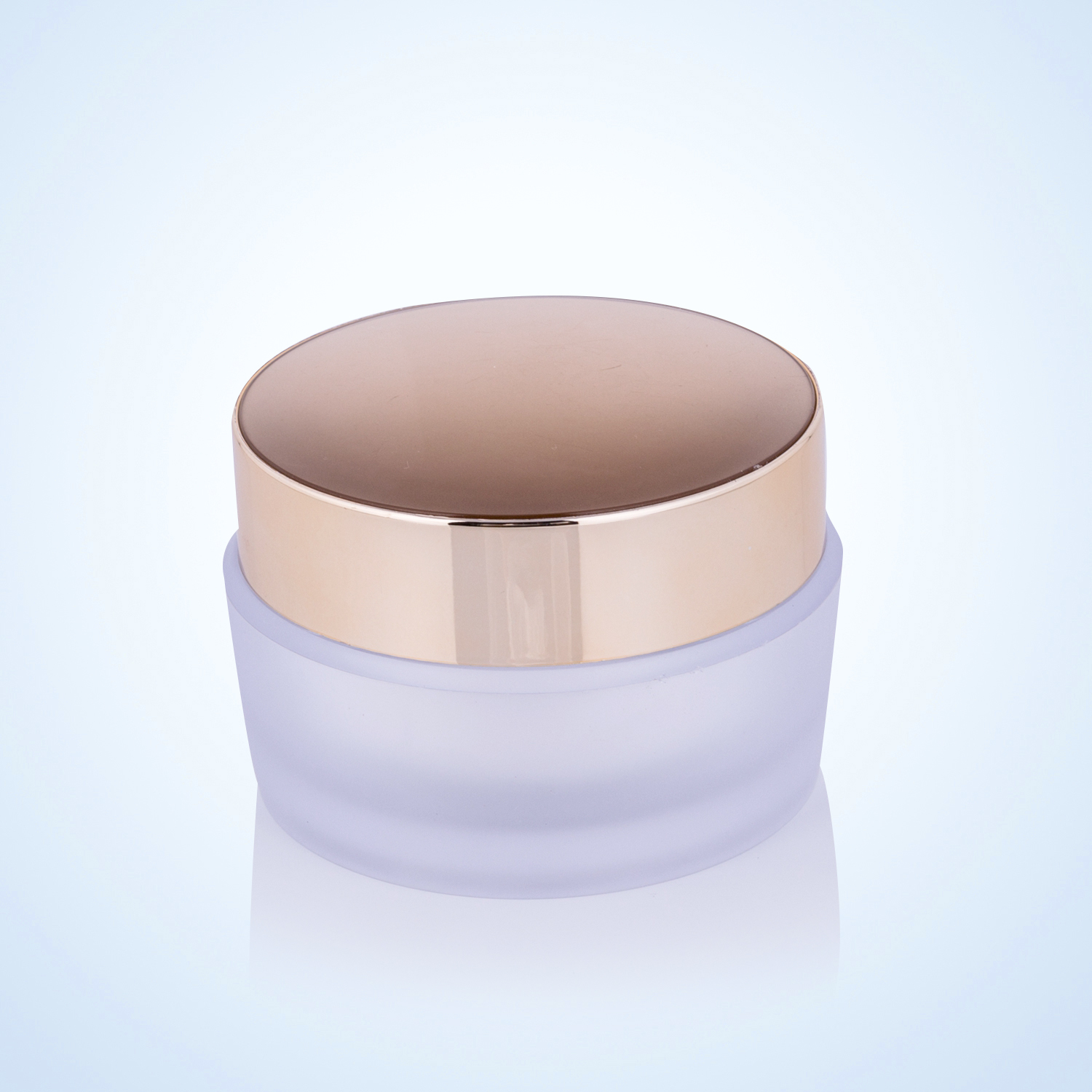 In stock 10g White Empty Acrylic Jar luxury cosmetic packaging jar Plastic Cream