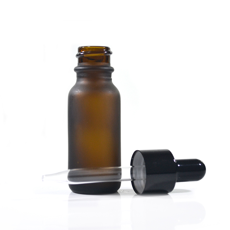 In stock 1oz 2oz 4oz e liquid essential oil clear amber blue green round boston glass dropper bottle