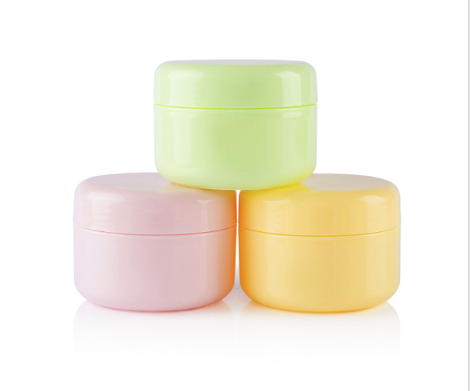 In stock 20g 50g 100g PP cream jar round face mask plastic jar 100ml cosmetic box