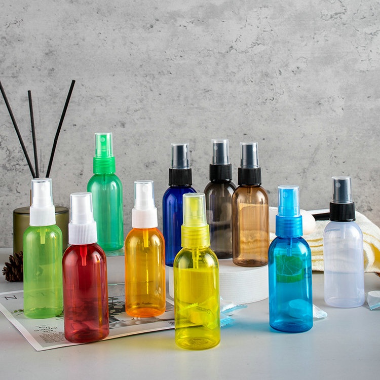 In stock 30ml 60ml 130ml empty plastic spray bottle small plastic fine mist sprayer plastic perfume bottles