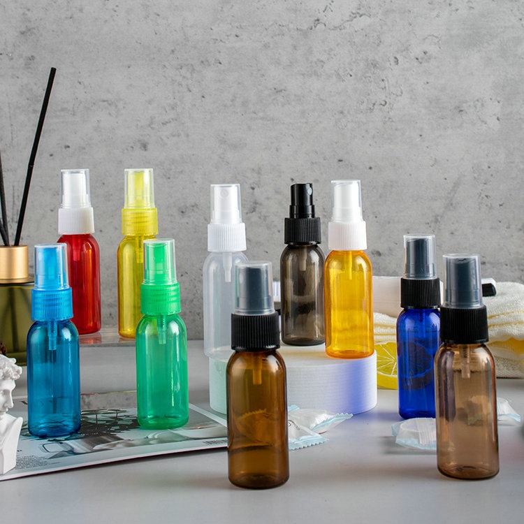 In stock 30ml 60ml 130ml empty plastic spray bottle small plastic fine mist sprayer plastic perfume bottles