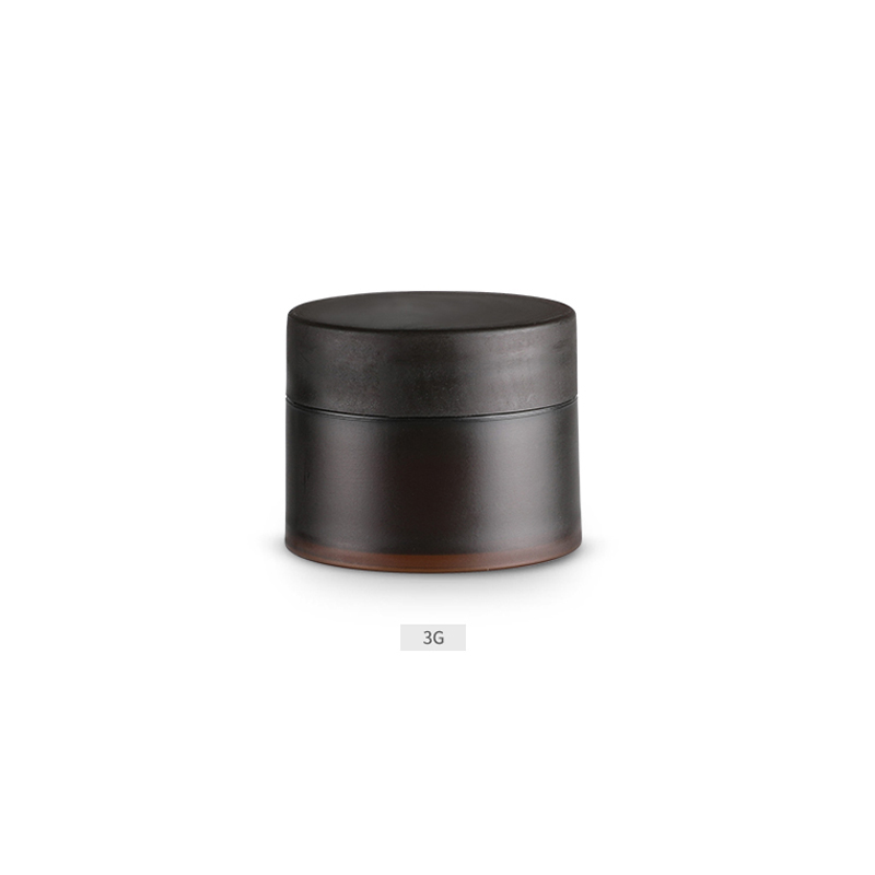 In stock 3g 5g 30g 50g 80g plastic matte white lip scrub cosmetic container packaging