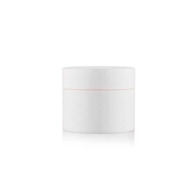 In stock 3g 5g 30g 50g 80g plastic matte white lip scrub cosmetic container packaging
