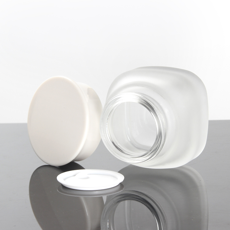 In stock 40ml 100ml 120ml Skincare Cosmetic Containers Glass Bottle And Jar