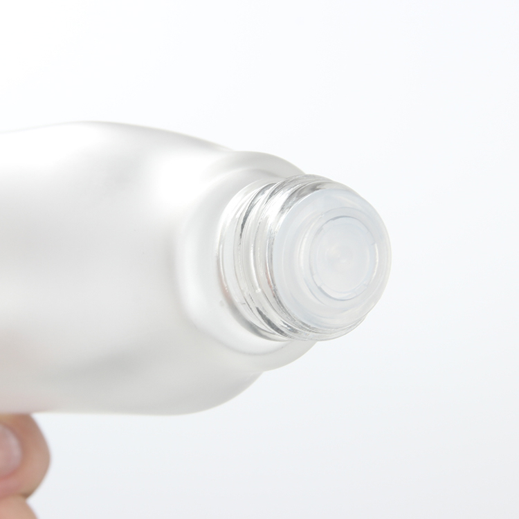 In stock 40ml 100ml 120ml Skincare Cosmetic Containers Glass Bottle And Jar