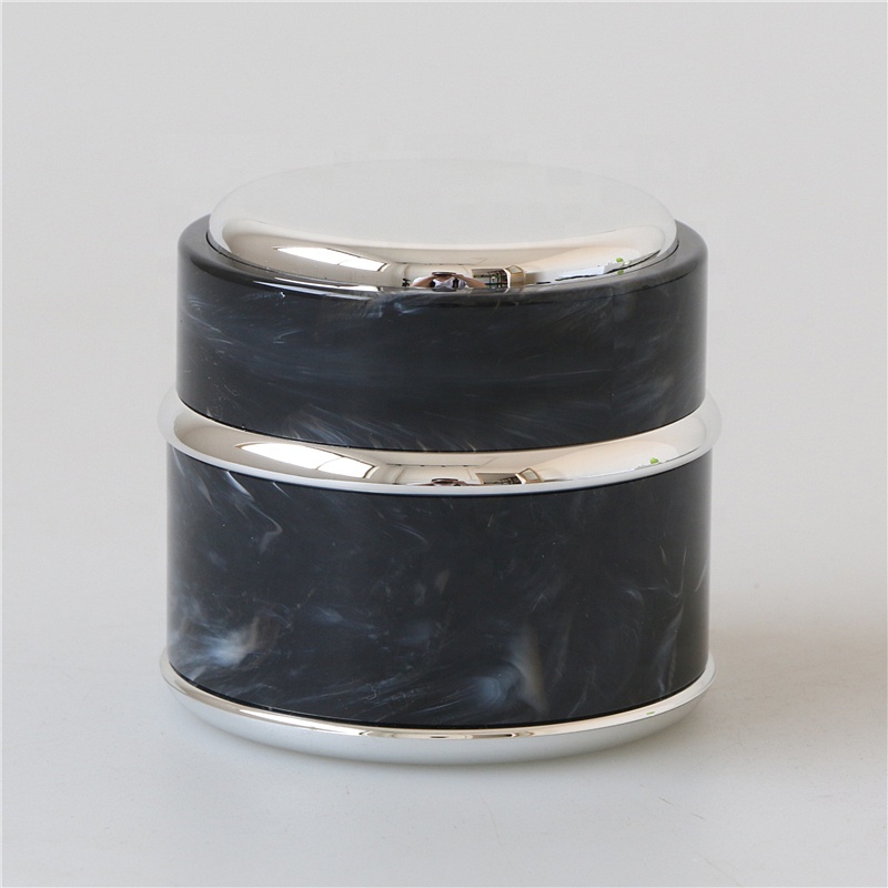 In stock 5ml 7ml 15ml 30ml 50ml marble eye cream jar nail gel 24 hours ship