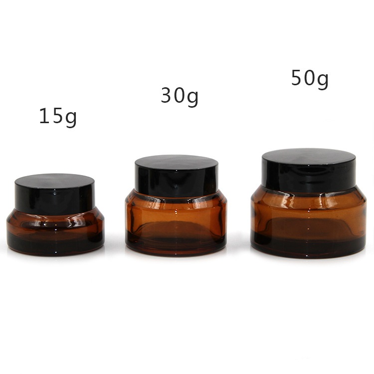 In stock Cheap Empty Narrow Mouth Glass Cream Round Jar