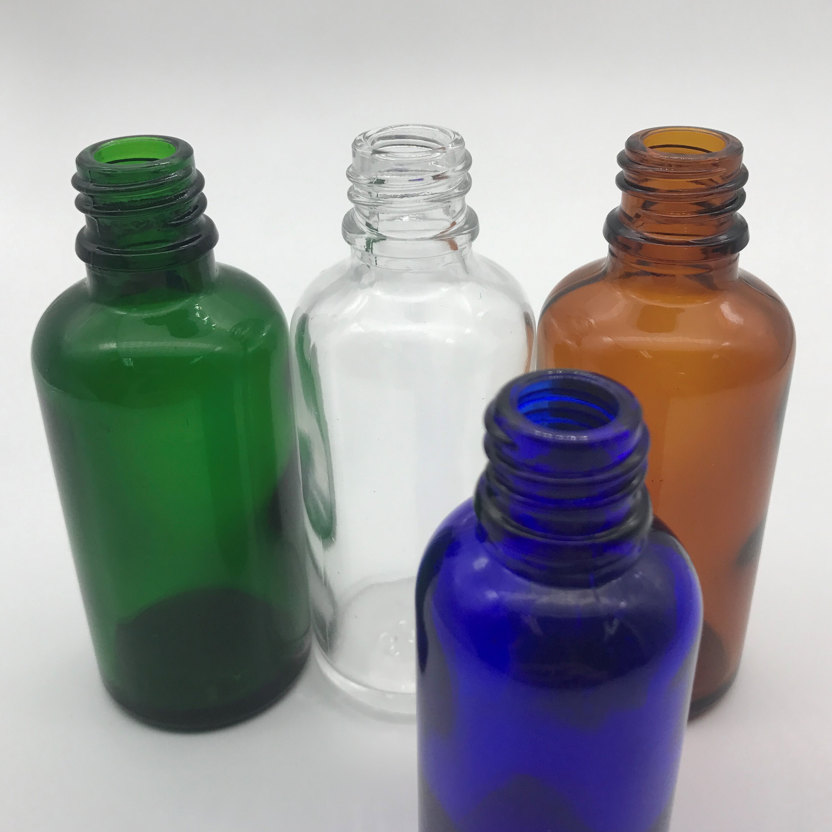 In stock Colored 15ml 30ml 50ml Essential Oil Glass Dropper Bottle