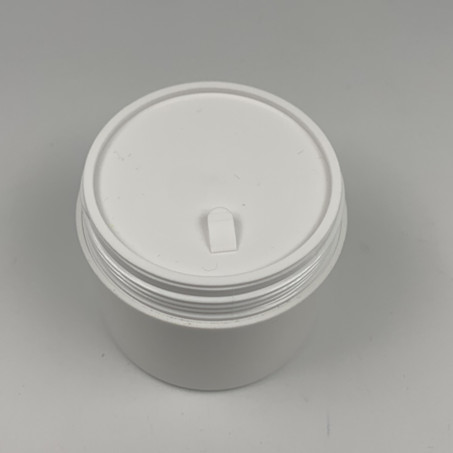 In stock PP material white color 30g double wall cosmetic jar