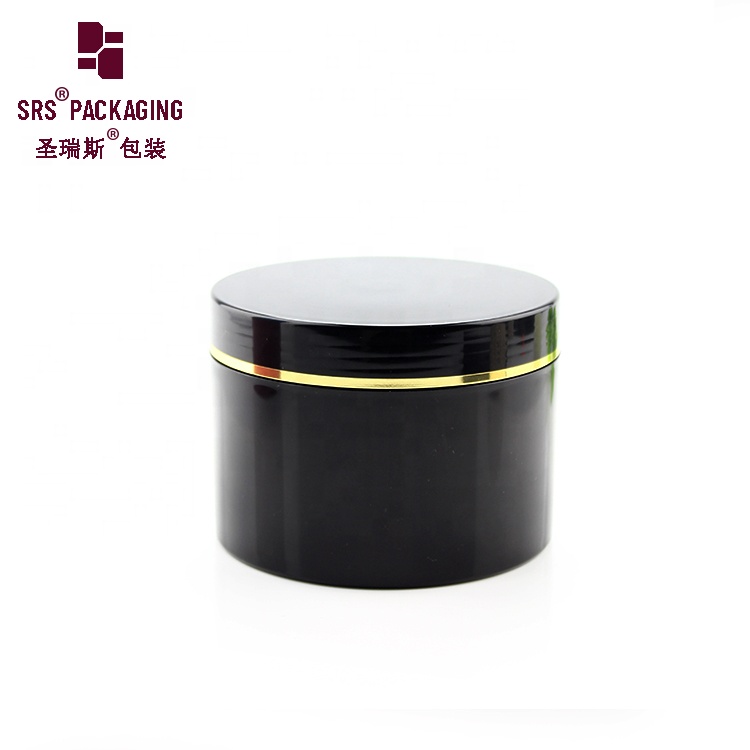 In stock cosmetic cream cheap plastic jars 400ml PP recyclable material for wholesales