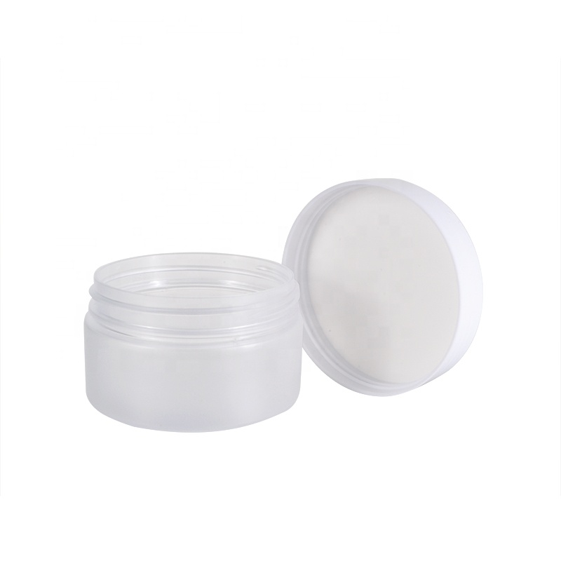 In stock cosmetic storage food storage packaging 8oz 250ml frosted pet container