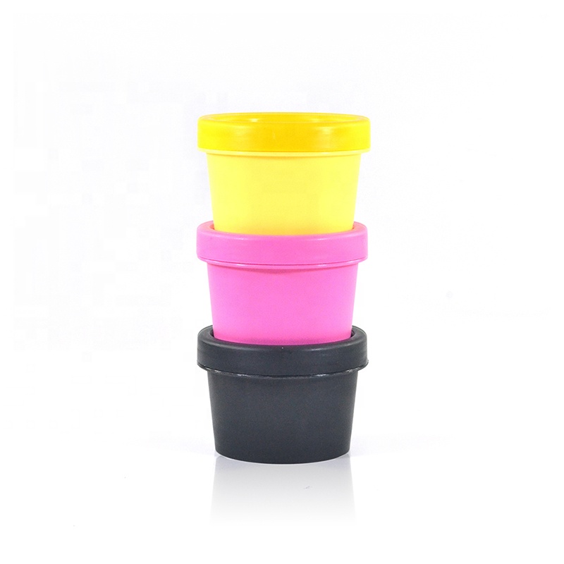 In stock cream container 50g 100g 200g facial mask plastic jar for cosmetic packaging