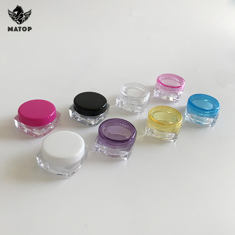 In stock sales 3g 5g 7g 8g 10g 15g 20g 30g plastic cream jar