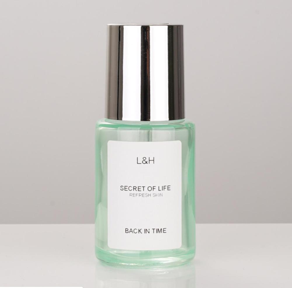 In stock serum essential oil glass bottle 30ml for skin care packaging