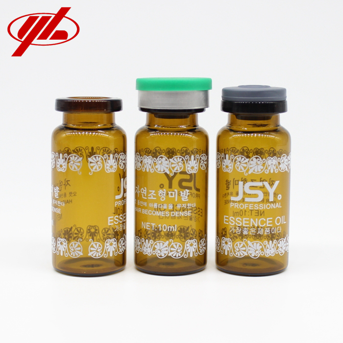 Injection Medical Tubular Empty Clear Amber Vial with Aluminum Cap