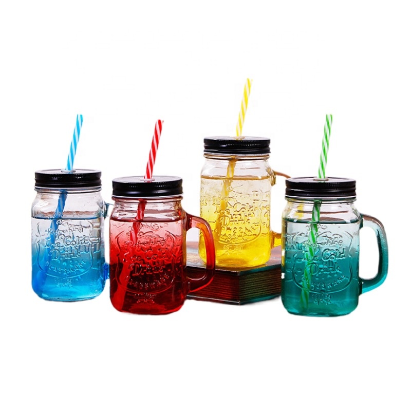 Ins Creative 8 jar soap dispenser 16 oz mason jars with custom logo