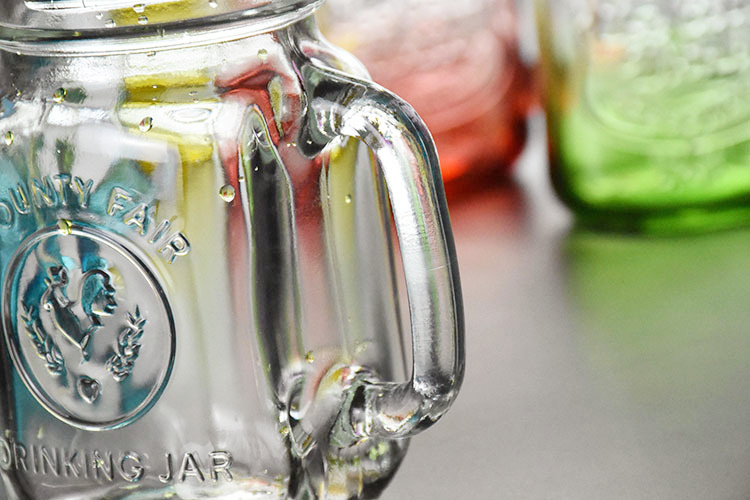 Ins Creative 8 jar soap dispenser 16 oz mason jars with custom logo