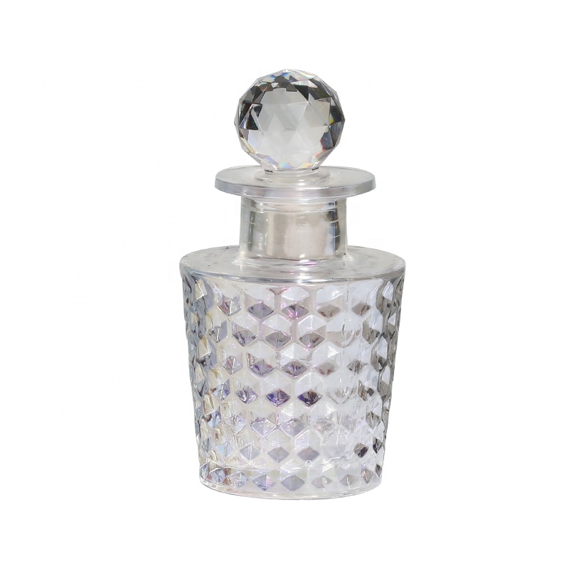 Iridescent Room Air Diffuser glass perfume diffuser bottle