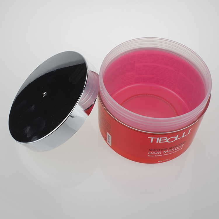 JAS 500ml Empty Hair Plastic Jar, Large Capacity Cosmetic Container