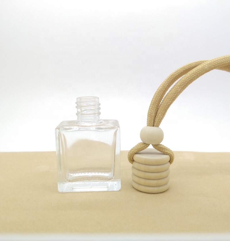 JH-357 10ml Perfume Pendant Aroma Car Hanging Glass Diffuser Perfume Bottle