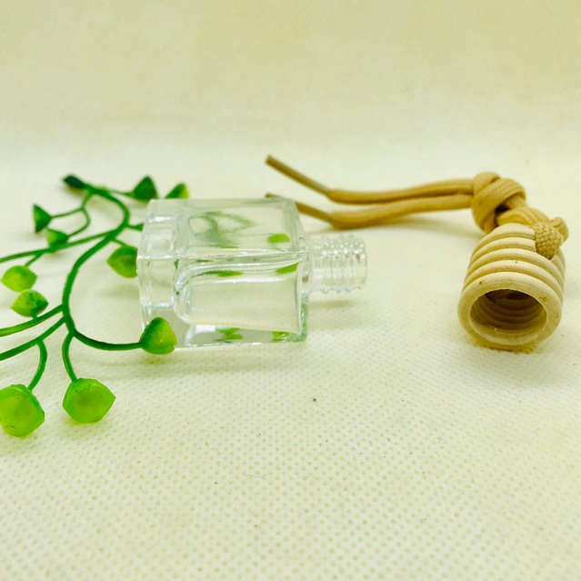 JH-357 10ml Perfume Pendant Aroma Car Hanging Glass Diffuser Perfume Bottle