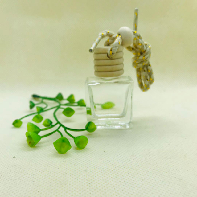JH-357 10ml Perfume Pendant Aroma Car Hanging Glass Diffuser Perfume Bottle