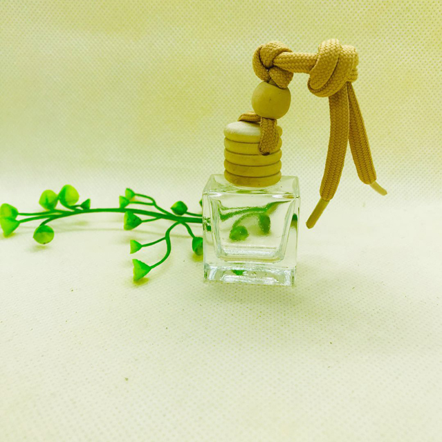 JH-357 10ml Perfume Pendant Aroma Car Hanging Glass Diffuser Perfume Bottle