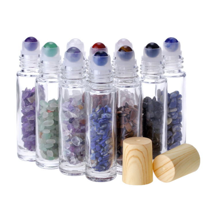 Jade bead bottle stone half gem ball 10ml ball bottle manufacturer direct sale