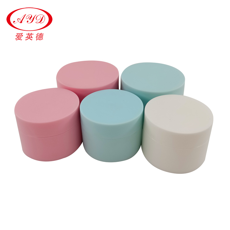 Japan Hot Sale Sakura Pink Plastic Eye Cream Jars Seal 30g 50g Available In Stock