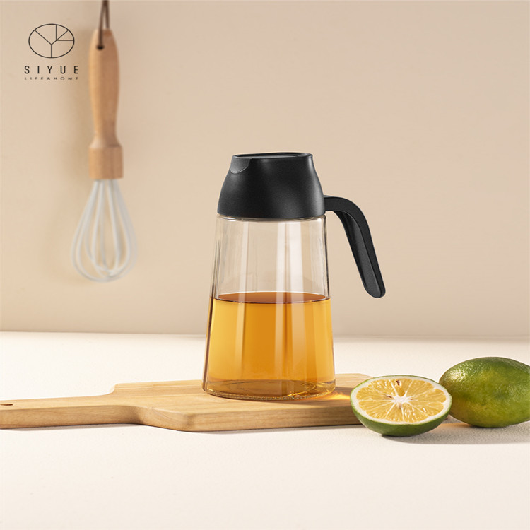 Japanese Style Glass Leak-Proof Oil Pot Household Kitchen Soy Sauce Vinegar Oil Bottle 3067