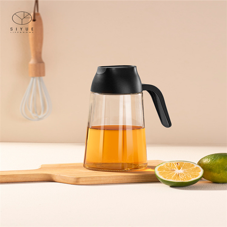 Japanese Style Glass Leak-Proof Oil Pot Household Kitchen Soy Sauce Vinegar Oil Bottle 3067