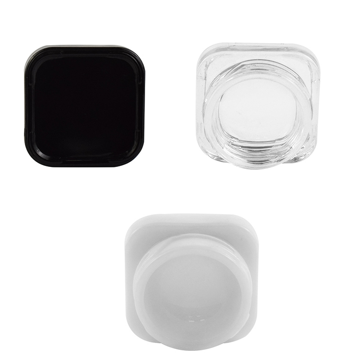 Jar Cosmetic Jar with Lid 5g 10g 15g 20g 30g 50g 100g Cream Glass for Glass Clear Eye Bottle Amber Item Cap Aluminium Plastic