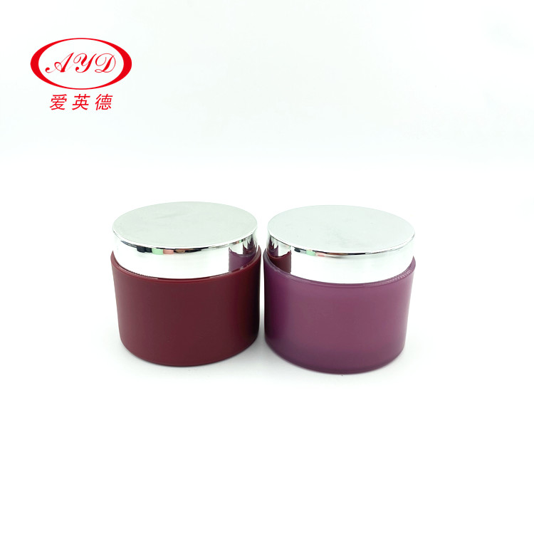 Jar cosmetic PP cream jar body cream lotion 10-380g plastic jars food grade customized color UV coating cap