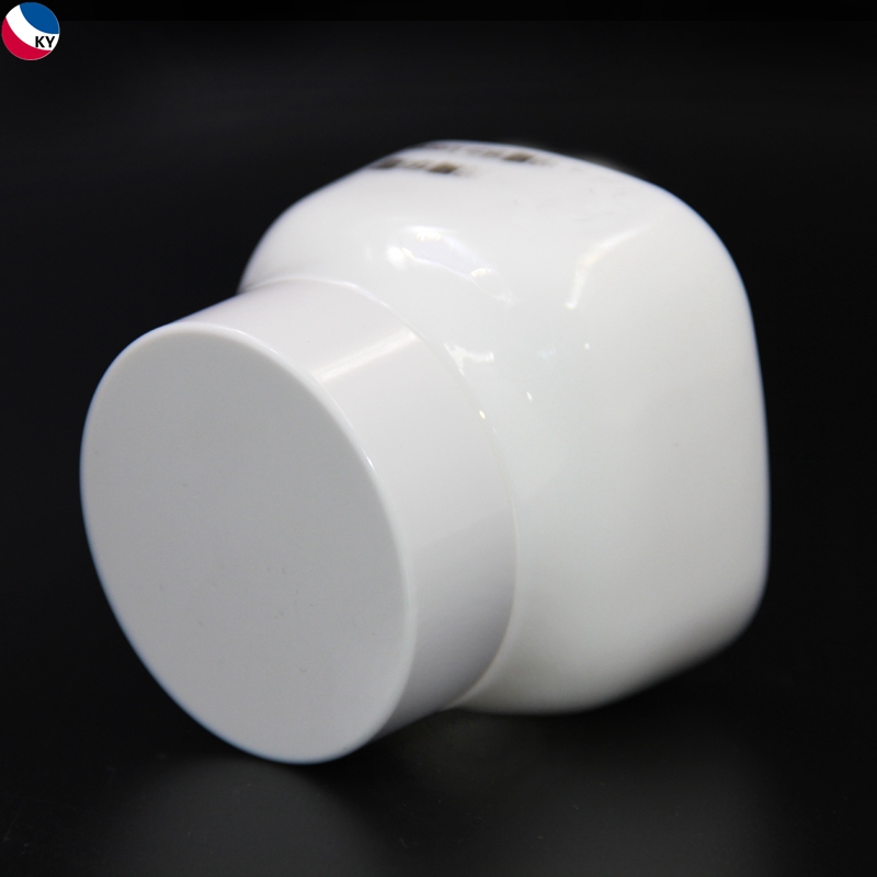Jar for Container Porcelain Cosmetic Body Butter Glass White Plastic Skin Care Cream