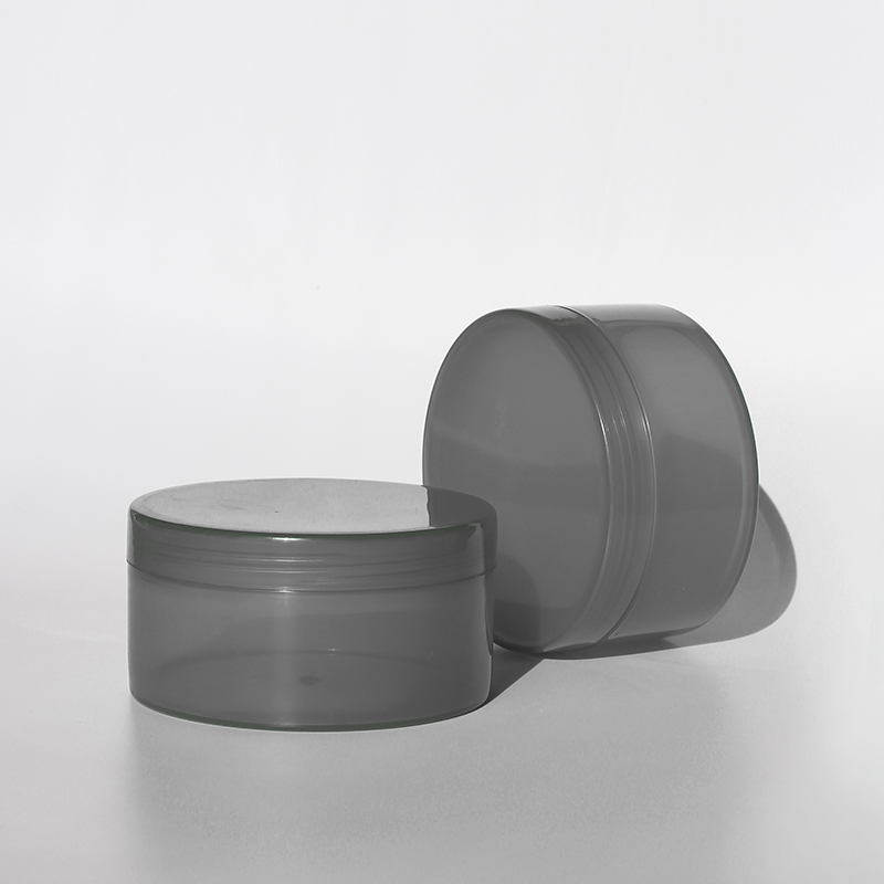 Jars for Cosmetics Jar for Body Butter Jar Container Empty Skin Lotion Plastic Gray Skin Care Cream 250ML Customizable 5000PCS