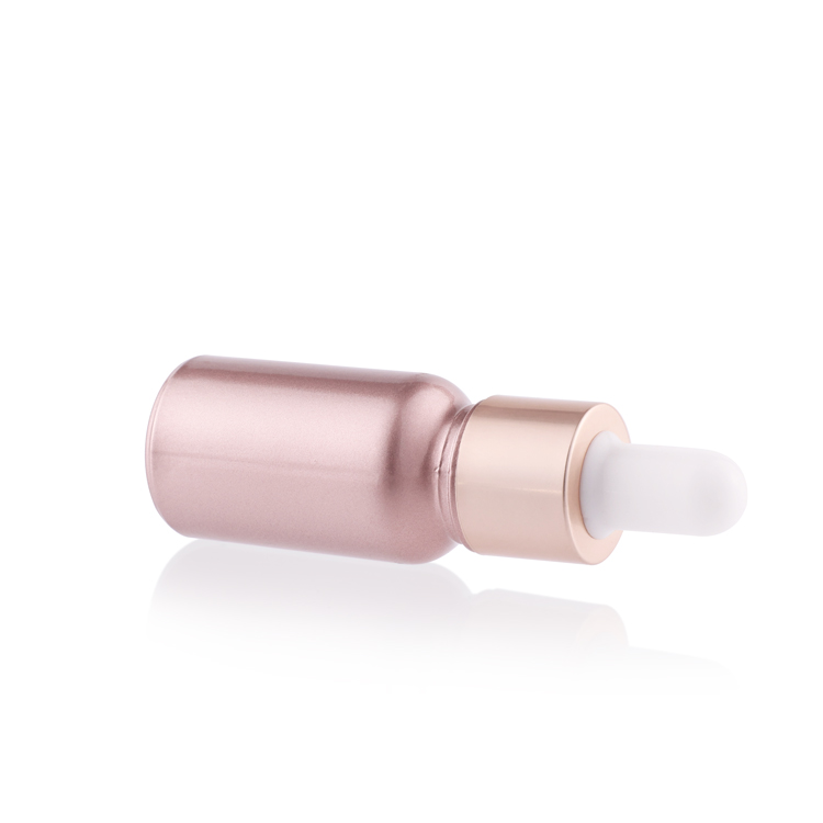 Jiaxing pharmaceutical essential oil glass bottle, pink color glass dropper bottle, e liquide essential oil bottle