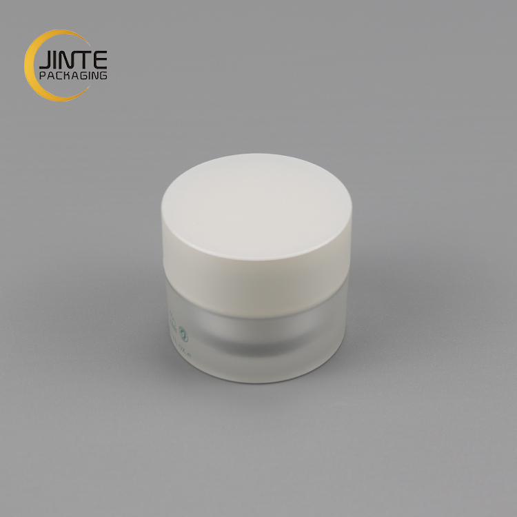 Jinte Packaging JTA02 5ml high quality White Cap Plastic Empty Skin Care Cream Jar