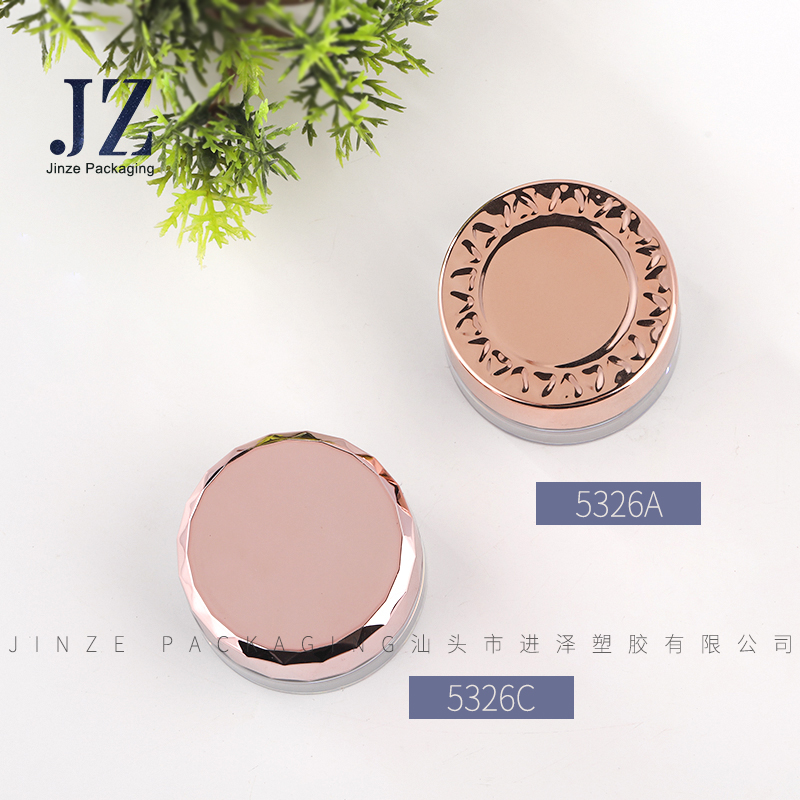 Jinze High Quality Skincare Packaging Plastic Lip Exfoliator Jars Eyeliner Gel Case Lip Scrub Containers
