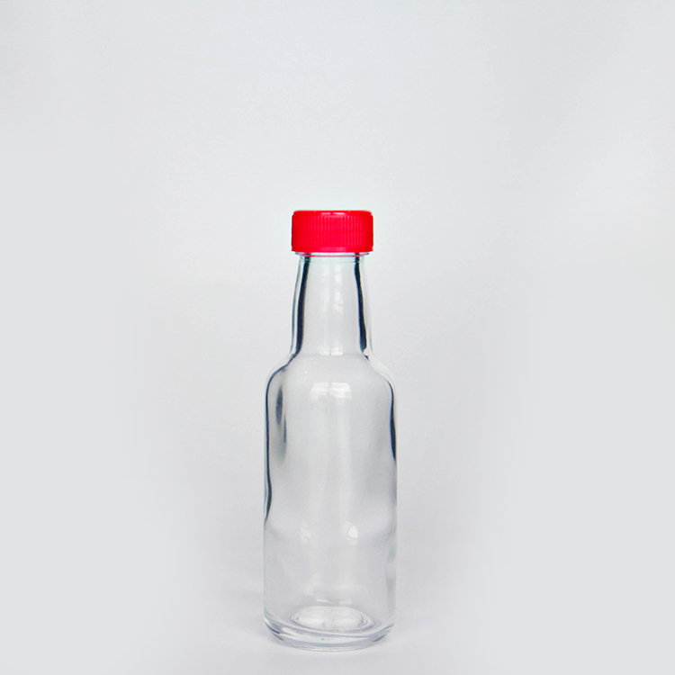 Juice Food Packing Wholesale 2oz 50ml Empty Glass Bottle for Wine Juice Coffee Whisky