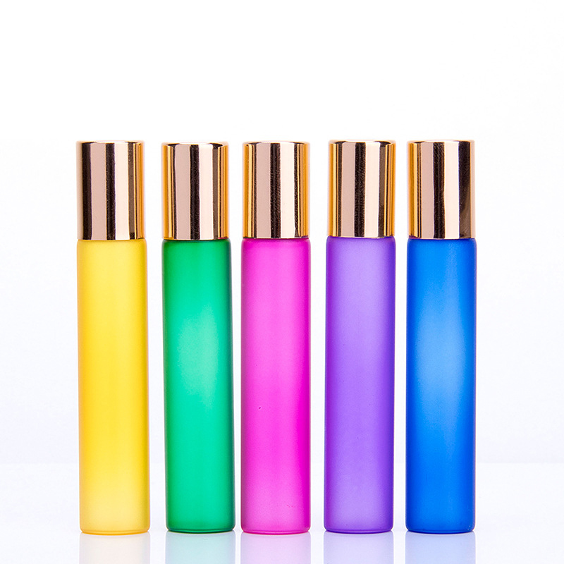 Jy-14 Roll On Glass Perfume 10 Ml E Liquid Spray Roller Ball Essential Oil  Rollon Bottle 10ml