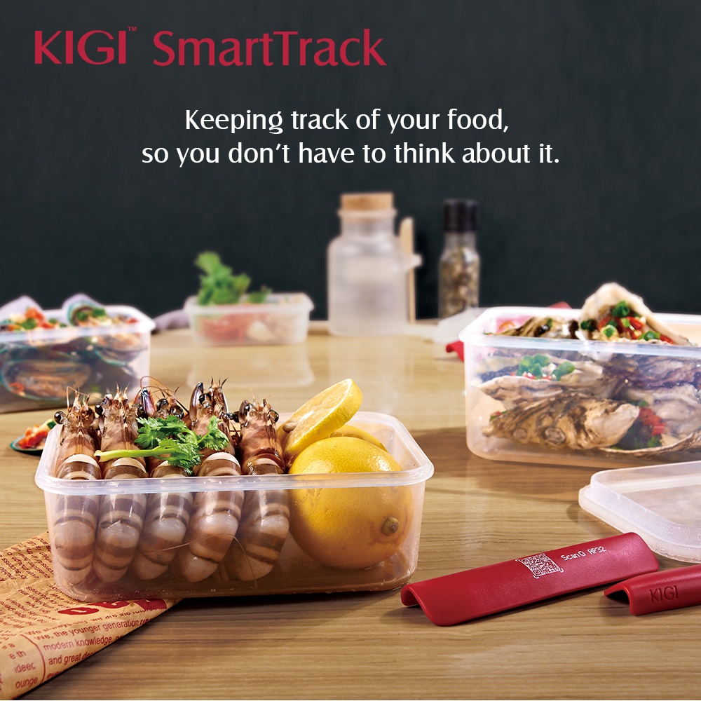 KIGI SmartTrack Promotional Airtight Storage Plastic Flour Sugar Container