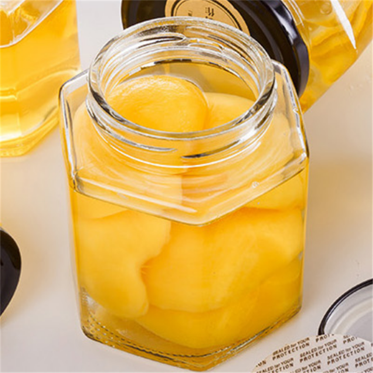 Kimchi glass bottle with Metal lids, Kitchen storage jar