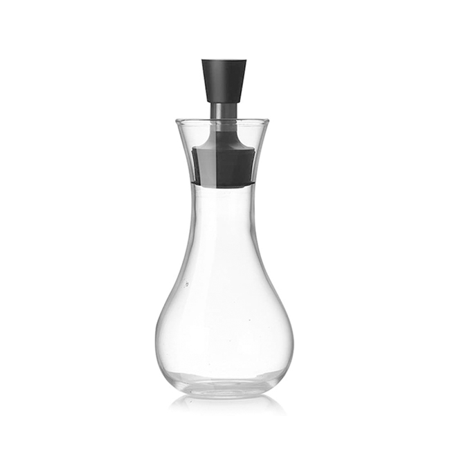 Kitchen 250ML Glass Bottle Pourer Vinegar Menage Liquid Spice Jar Olive Oil Dispenser