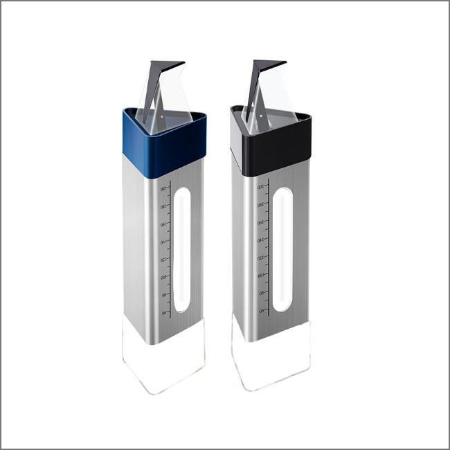 Kitchen 250ml Stainless Steel Glass Cooking Oil Vinegar Cruet Olive Oil Dispenser Bottle