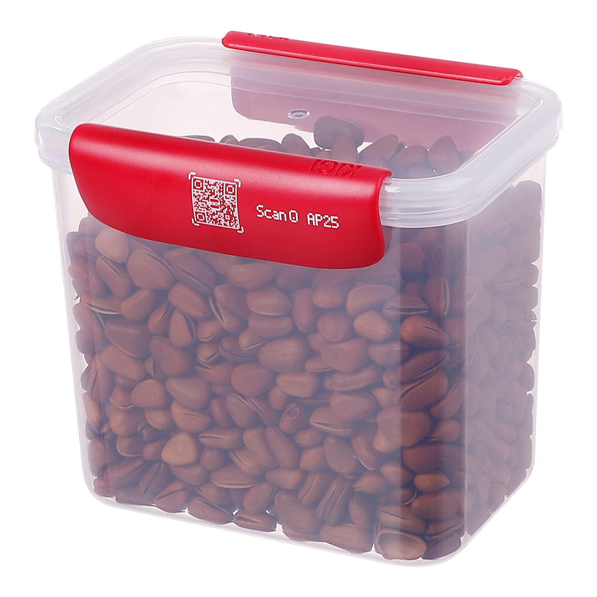Kitchen Accessories 1050ml Tea Coffee Sugar Spice Thick Plastic Box Storage Jar And Bottle