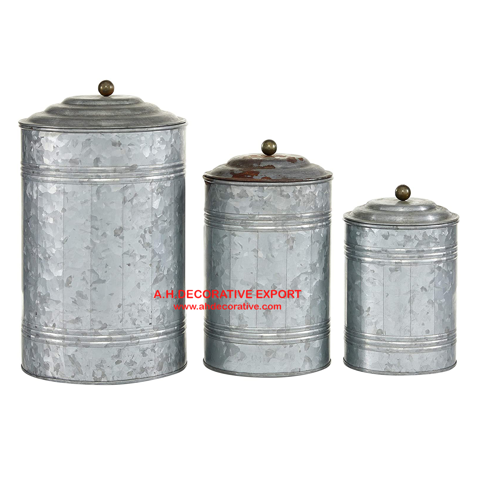 Kitchen Canister Set White/Kitchen Canister Decoration Lids