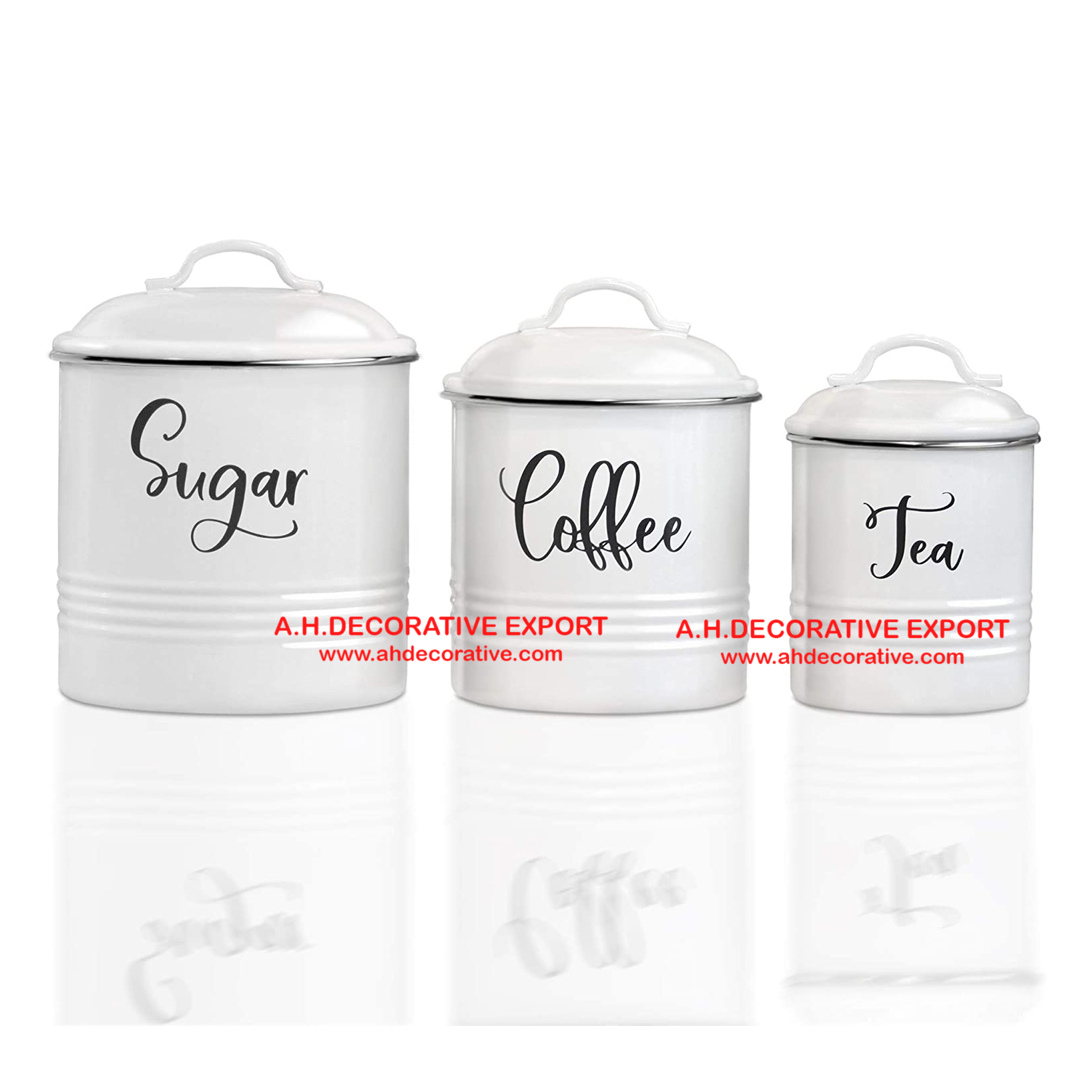 Kitchen Canister Set of 3/Kitchen Canister Set