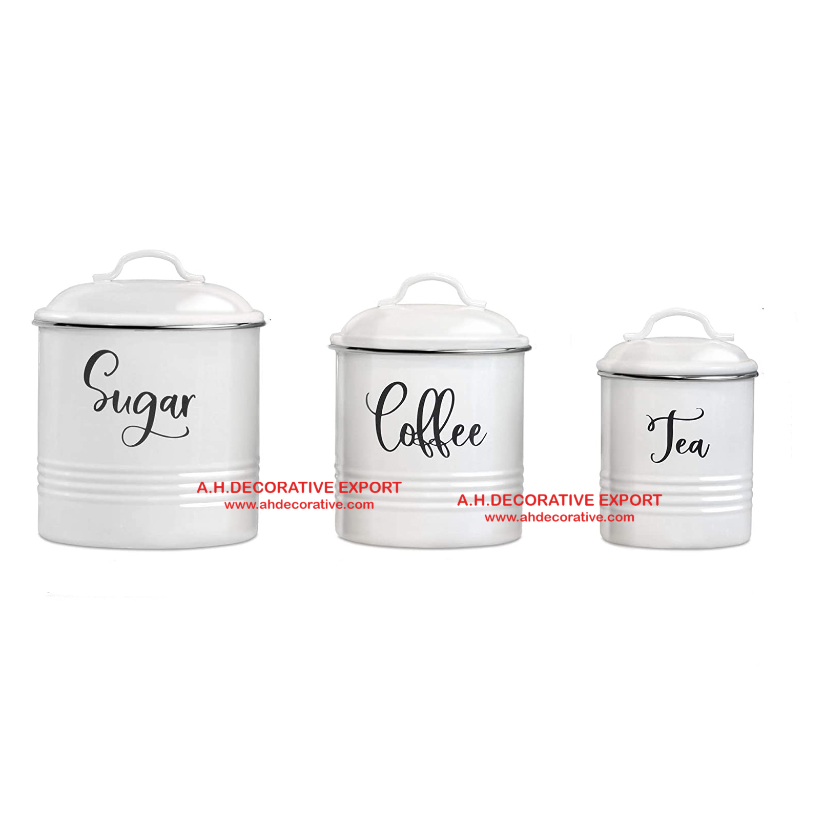 Kitchen Canister Set of 3/Kitchen Canister Set