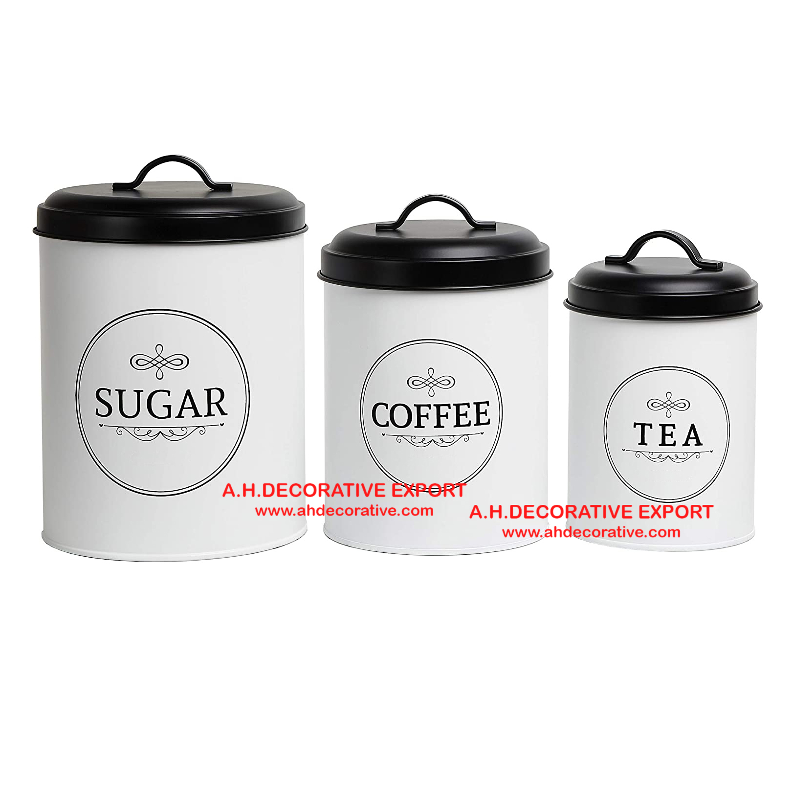 Kitchen Canister Set of 3/Kitchen Canister Set